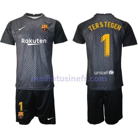 Maillot de Foot FC Barcelone TER Stegen 1 Gardien 2020-21 V004 - Enfant Maillot de Foot FC Barcelone TER Stegen 1 Gardien 2020-21 V004 - Enfant